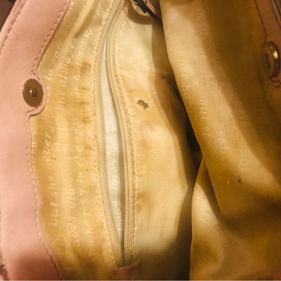 Kate Spade pink Hamilton Heights Sloan handbag satchel shoulder or crossbody bag - Picture 7 of 16